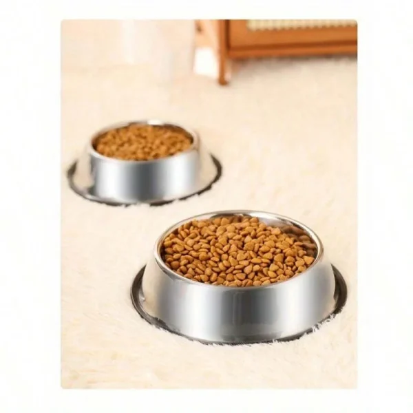 Thickened Stainless Steel Pet Bowls