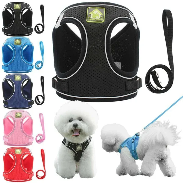 Reflective Adjustable No-Pull Dog Harness
