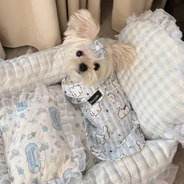 Adorable Cotton Pet Pajama Set