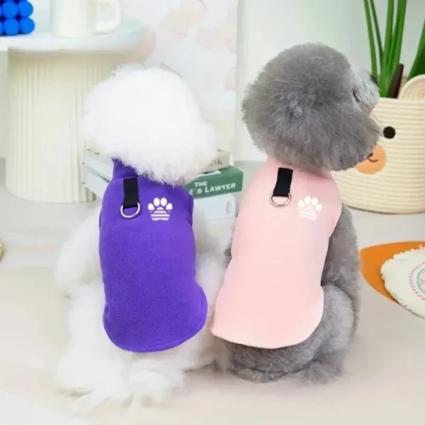 Warm Fleece Pet Sweater Coat